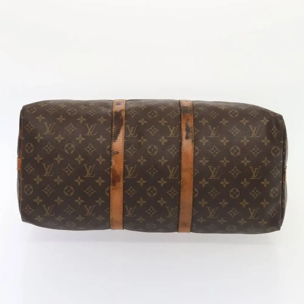 LOUIS VUITTON Monogram Keepall Bandouliere 50 Boston Bag M41416